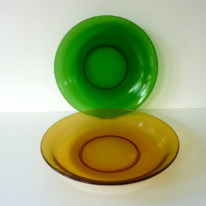 Plat Rond Ambre