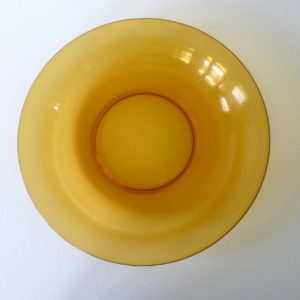 Plat Rond Ambre
