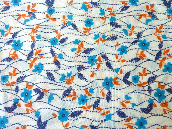 Lot De Coupons De Tissu Vintage Années 60 - Motif Locomotives Anciennes, Idéal Pour La Couture Et L'ameublement