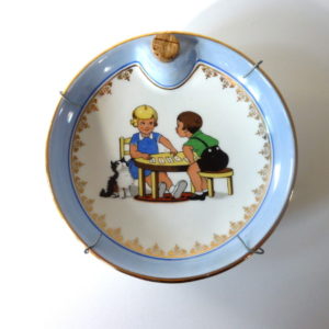 Assiette jeu de cartes