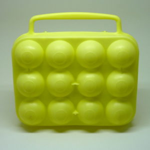 Boite à oeufs jaune Syla