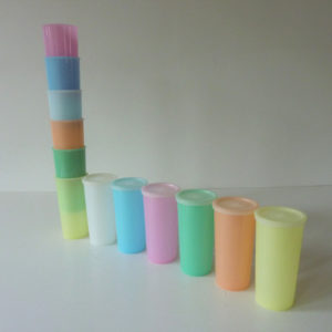 Tupperware pastels vintage