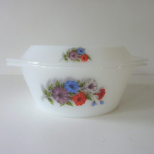Cocotte Arcopal motif Liserons