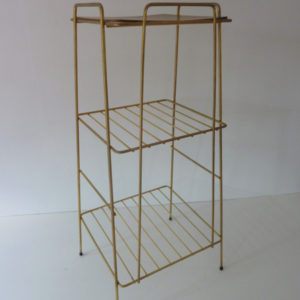 Sellette fils dorés années 50