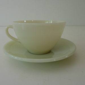 Tasses opaline Duralex années 60