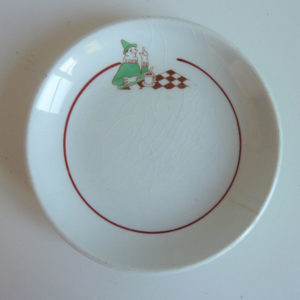 sous-tasse ancienne publicitaire elesca chocolat