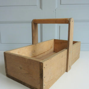 Ancienne caisse à outils en bois