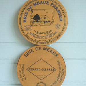 Boites anciennes fromage Brie de Meaux